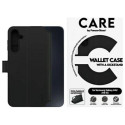 Etui CARE by PanzerGlass Feature Kickstand Wallet na Samsung Galaxy A16 / A16 5G - czarne