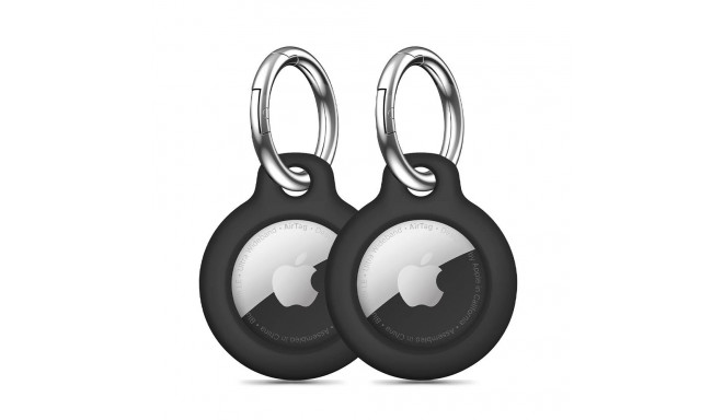 TECH-PROTECT ROUGH 2-PACK APPLE AIRTAG BLACK