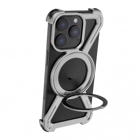 Case TITANIUM Escort for IPHONE 16 PLUS silver