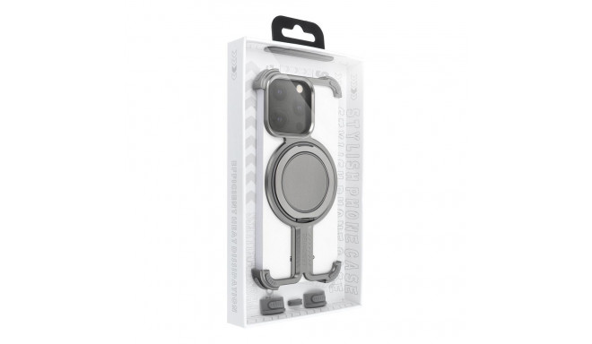 Case TITANIUM Bracket for IPHONE 16 PRO silver
