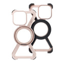 Case TITANIUM Escort for IPHONE 15 PRO desert gold