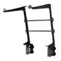 Reloop laptop stand V.2 - laptop stand, black 43.2 cm (17")
