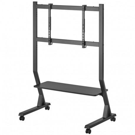 Techly põrandastatiiv riiuliga 45-90" LCD/LED/plasma telerile
