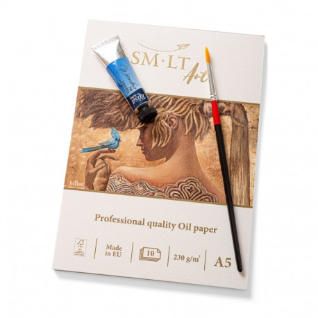 Drawing paper for oil paints SMLT A3 230g natural white 10 sheets