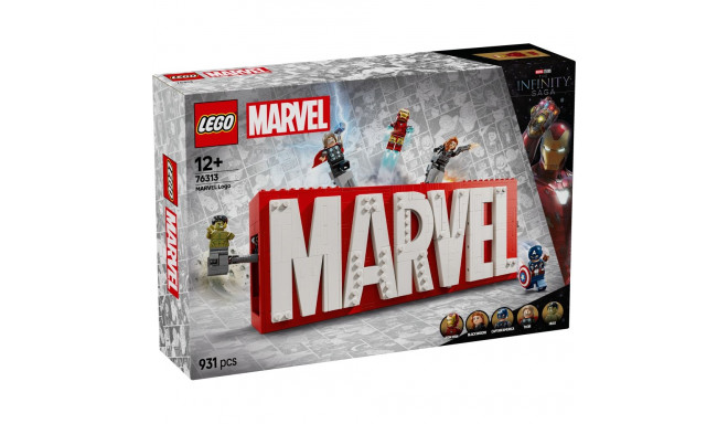 LEGO Super Heroes Marvel logo ja minifiguurid