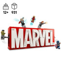 LEGO Super Heroes Marvel logo ja minifiguurid