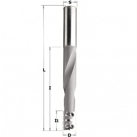 HW CHAMFER ROUTER BIT W/KNIFE Z2/R S=16 D=16X23/95X159 RH