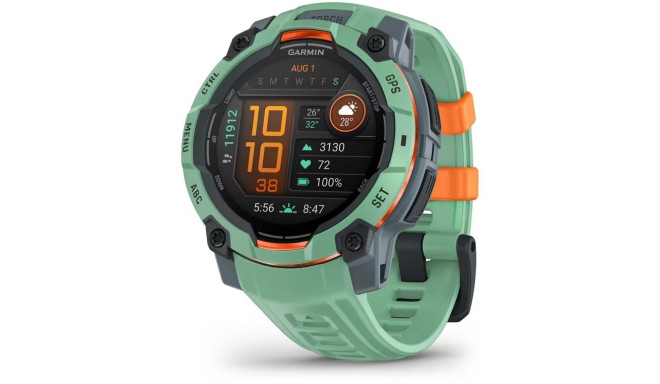 Garmin Instinct 3 AMOLED 45mm, neo tropic