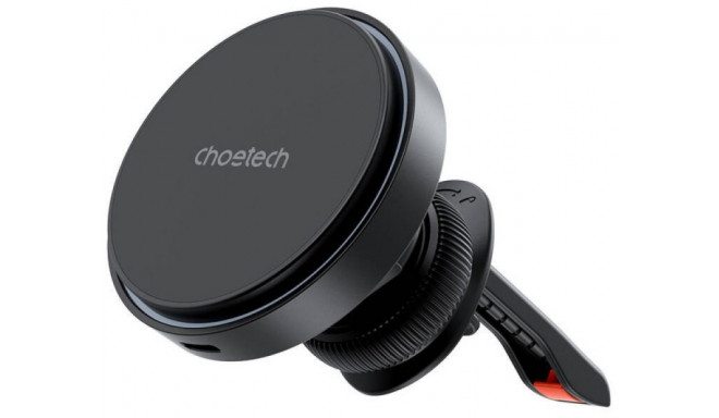 Choetech phone car mount + charger T205-F 15W, black