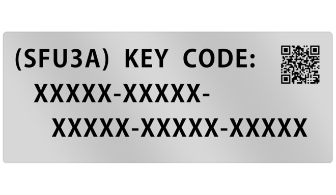 Panasonic Activation Key DMW-SFU3AGU