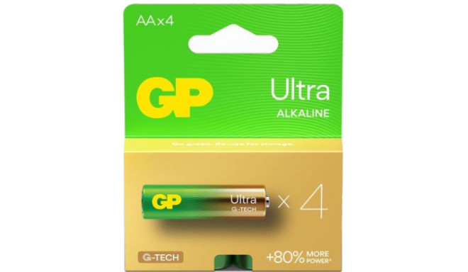 GP battery AA 1.5V 4pcs