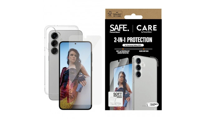CARE by PanzerGlass Fashion 2in1 Case+Glass protection set for Samsung Galaxy S25+