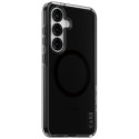 CARE by PanzerGlass Flagship Urban Combat Black QI Case for Samsung Galaxy S25 - Semi-transparent Sm