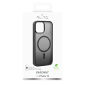 Puro Gradient Case with MagSafe for iPhone 15 - Black