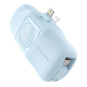 Wozinsky WF16-YLS 5000mAh 15W Lightning Mini Power Bank with Built-in USB-C Cable and Apple Watch Ch