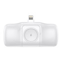 Wozinsky WF16-YLS 5000mAh 15W Lightning Mini Power Bank with Built-in USB-C Cable and Apple Watch Ch