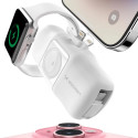 Wozinsky WF16-YLS 5000mAh 15W Lightning Mini Power Bank with Built-in USB-C Cable and Apple Watch Ch