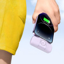 Wozinsky WF16-YLS 5000mAh 15W Lightning Mini Power Bank with Built-in USB-C Cable and Apple Watch Ch