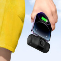 Wozinsky WF16-YLS 5000mAh 15W Lightning Mini Power Bank with Built-in USB-C Cable and Apple Watch Ch