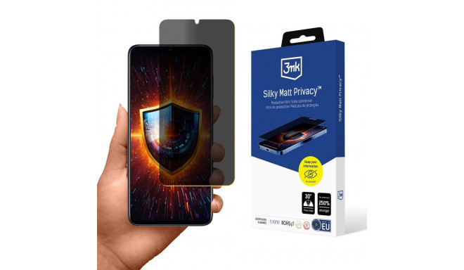 3mk Silky Matt Privacy Privacy Screen Protector for Samsung Galaxy A70