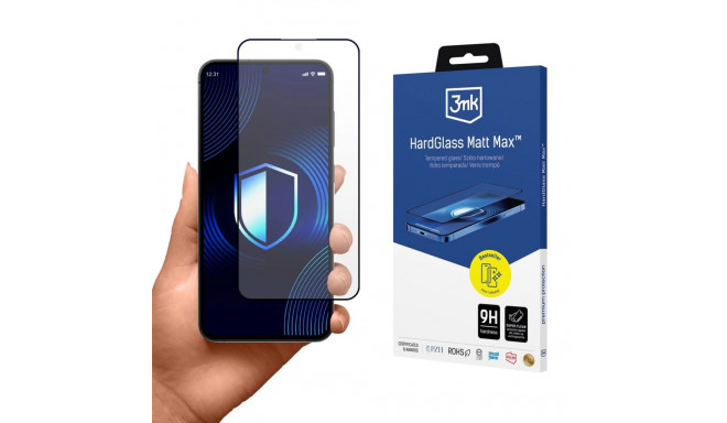 Matte tempered glass 3mk HardGlass Matt Max for Samsung Galaxy S25