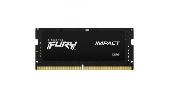 "SO KINGSTON 32GB 5600MT/s DDR5 CL40 SODIMM Kit of 2 FURY Impact PnP"