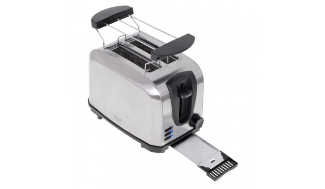 Toaster - Smeg Adler 32 Silver