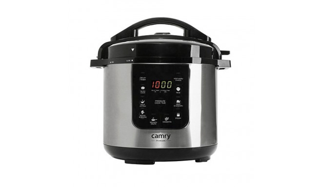 Multi Cooker - Camry Cr 6409 6l 1000w Black Stainless Steel