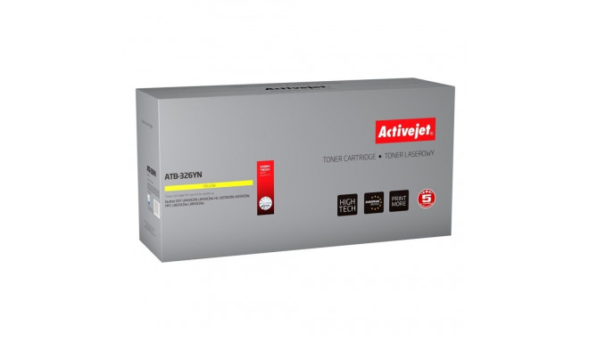 Toner Cartridge - Activejet ATB-326YN Compatible for Brother TN-326Y Yellow