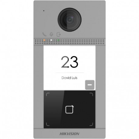 Villa Door Station - HIKVISION DS-KV8113-WME1 2MP IP65 Grey/Black