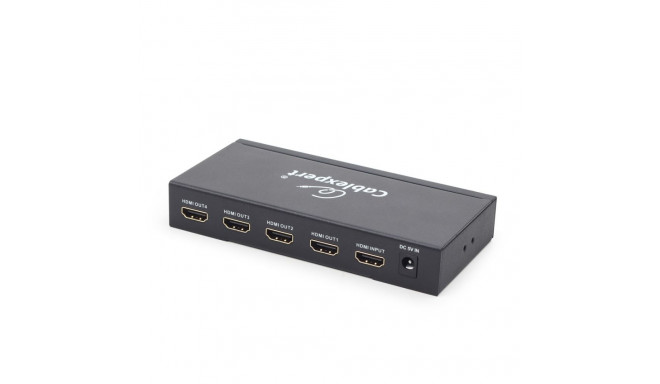 Video Splitter - Gembird DSP-4PH4-02 4-Port HDMI 1.4 1080i 3D HDCP Steel Housing