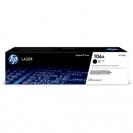 Laser Toner Cartridge - HP 106A Standard Yield Black