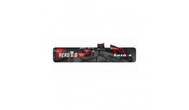 Gaming Desk - Huzaro Hero 6.0 L-Shaped RGB Black