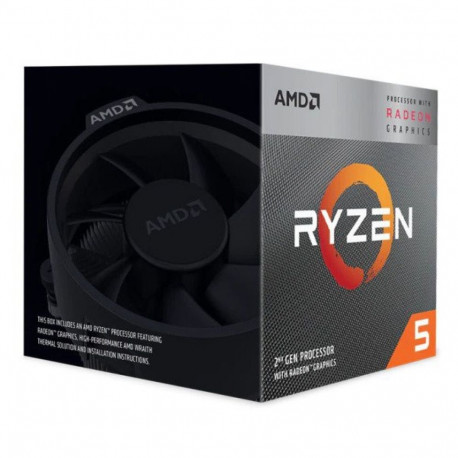 Processor - AMD Ryzen 5 3400G 3.7 GHz 4C/8T 4MB L3 Radeon RX Vega 11 (Box)