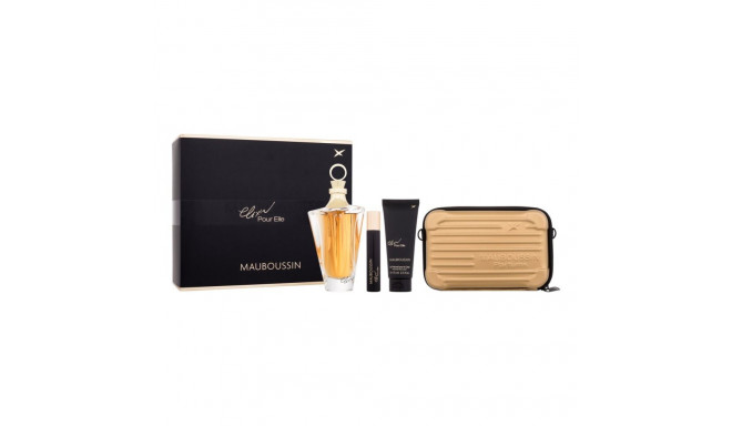 Mauboussin Elixir Pour Elle Eau de Parfum (100ml) (Edp 100 ml + Edp 20 ml + Body Lotion 75 ml)