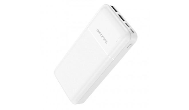 Borofone BJ16A Cube power Bank 20000 mAh | 2 x USB white