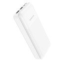 Borofone BJ16A Cube akupank 20000 mAh | 2 x USB valge