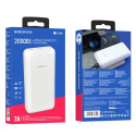Borofone BJ16A Cube power Bank 20000 mAh | 2 x USB white