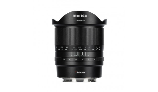 7Artisans 10mm f/2,8 II Fisheye ED - Sony FE (FF)