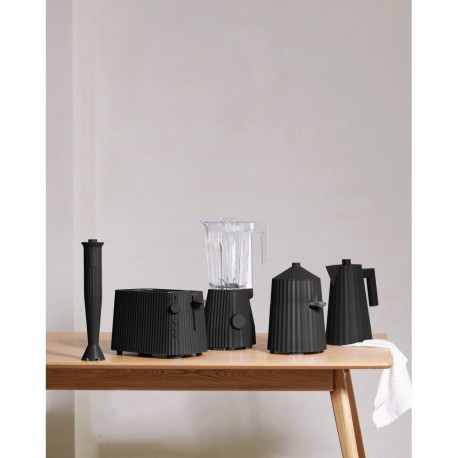 Toaster Plisse Alessi, black