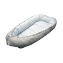 Ankras  baby nest cocoon double sided diamonds grey blue