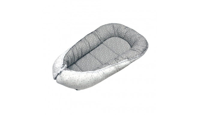 Ankras  baby nest cocoon double sided constellation grey white