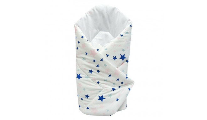 Ankras wrap blanket 80/80 pink stars white