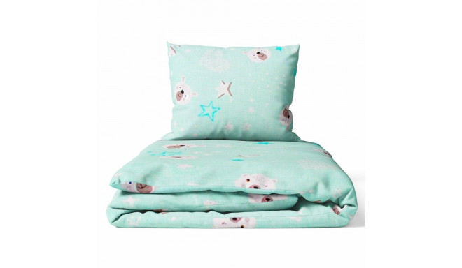 Ankras 2pcs bedding set 35/100 40/60 bear mint