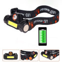 Head flashlight LED 4in1 with magnet and batter RC-K-1228 black