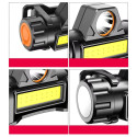 Head flashlight LED 4in1 with magnet and batter RC-K-1228 black