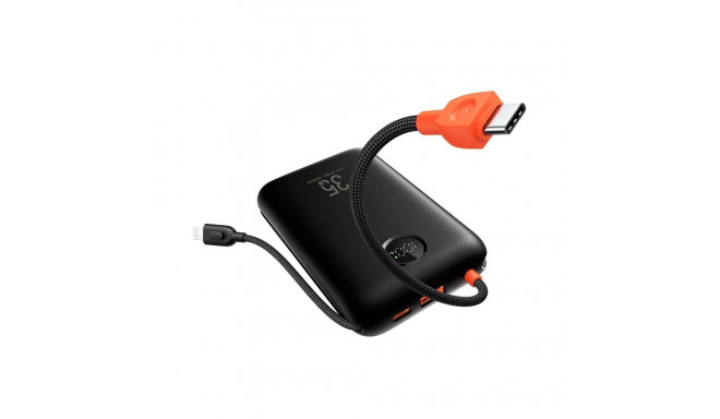 VEGER powerbank 20000 mAh with built-in cables Type C / Lightning PD QC3.0 35W K2 (W2068) black