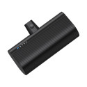 BLUE STAR powerbank 5000 mAh with built-in connector Type C 2,1A W0556 black
