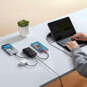 VEGER powerbank 20000 mAh with built-in cables Type C / Lightning PD QC3.0 35W K2 (W2068) black