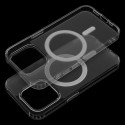 FROST MAG COVER case compatible with MagSafe for SAMSUNG S25 Plus transparent